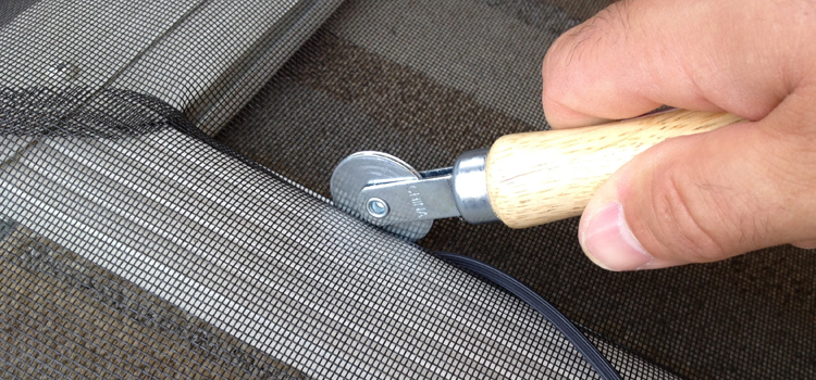 metal screen door repair in Saratoga